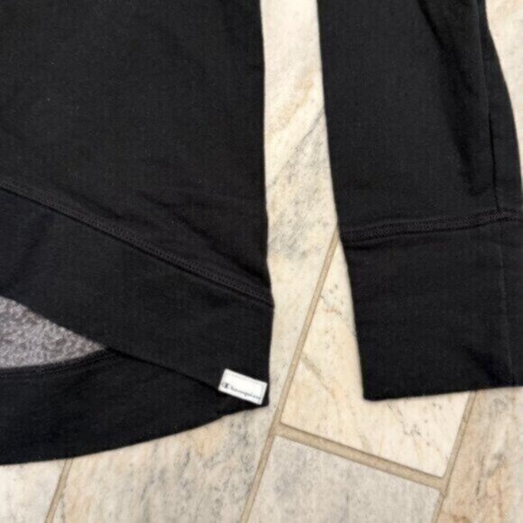 Champion women's medium black/gray fleece lined sweatshirt MSRP $60 - Picture 6 of 9